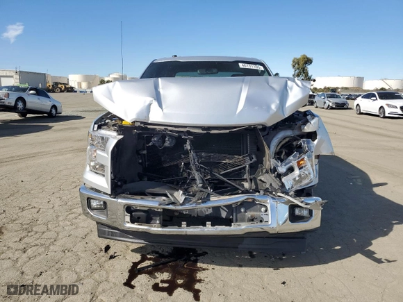 2017 Ford F-150 XL with VIN 1FTEW1CF8HFC81676, listed as a Copart auction lot 46131105 with 87,826 mi miles and Salvage Title. Bid and sale history available at carsss.com. Image 5.