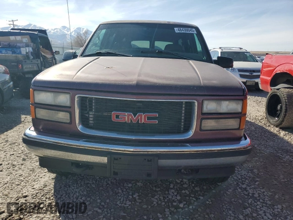 1997 GMC Suburban z VIN 1GKFK16R0VJ739603, wystawiony jako Copart lot #48430045 z przebiegiem 195 017 mil mil oraz Szkoda całkowita • Salvage title. Historia ofert i sprzedaży dostępna na DreamBid. Obrazek 5.