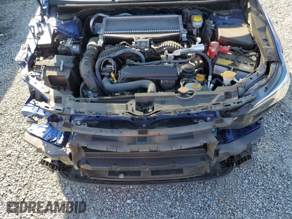 2023 Subaru WRX with VIN JF1VBAB60P8812195, listed as a Copart auction lot 50088245 with 22,588 mi miles and Salvage title. Bid and sale history available at DreamBid. Image 11.