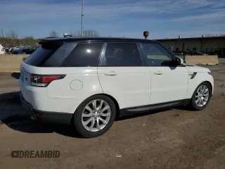 2017 Land Rover Range Rover Sport HSE with VIN SALWR2FV4HA143790, listed as a Copart auction lot 54149825 with 51,018 mi miles and Salvage Title. Bid and sale history available at carsss.com. Image 3.