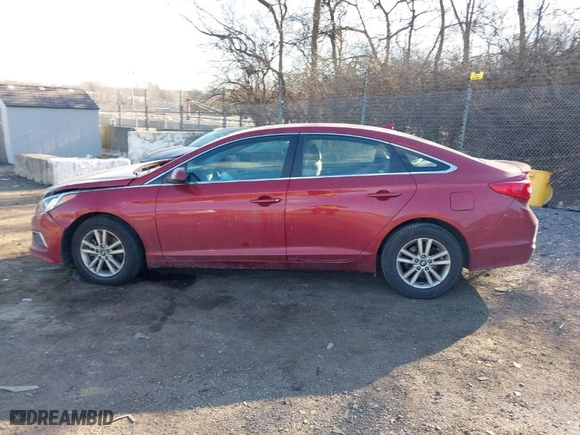 2016 Hyundai Sonata 2.4L SE with VIN 5NPE24AF0GH275987, listed as a IAAI auction lot 41346674 with NaN miles. Bid and sale history available at carsss.com. Image 14.