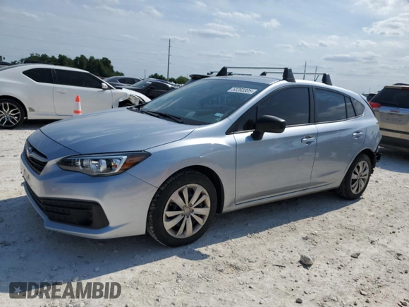 2023 Subaru Impreza with VIN 4S3GTAB60P3706407, listed as a Copart auction lot 53263305 with 41,436 mi miles and Salvage title. Bid and sale history available at DreamBid. Image 1.