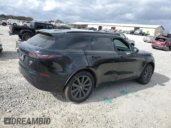 2018 Land Rover Range Rover Velar R-Dynamic HSE with VIN SALYM2RX5JA750002, listed as a Copart auction lot 78661154 with 63,178 mi miles and Salvage Title. Bid and sale history available at carsss.com. Image 3.