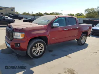 2017 GMC Canyon 2WD SLT with VIN 1GTG5DE17H1278182, listed as a Copart auction lot 73916734 with 70,998 mi miles and Salvage Title. Bid and sale history available at carsss.com. Image 1.