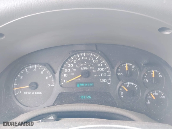 2004 Chevrolet TrailBlazer EXT LT with VIN 1GNES16SX46204409, listed as a IAAI auction lot 42082962 with 103,126 mi miles. Bid and sale history available at carsss.com. Image 7.