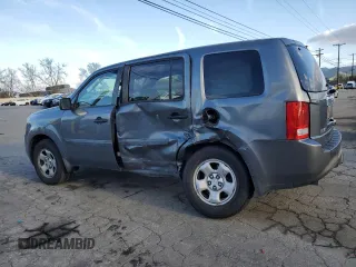 2013 Honda Pilot LX with VIN 5FNYF3H22DB014062, listed as a Copart auction lot 45481404 with 144,141 mi miles and Salvage title. Bid and sale history available at DreamBid. Image 2.