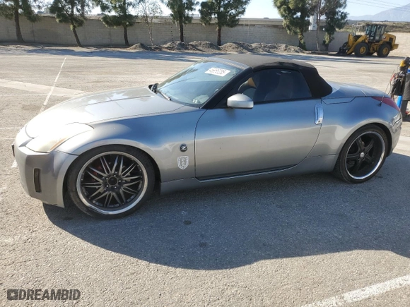 2004 Nissan 350Z Enthusiast with VIN JN1AZ36A44T004099, listed as a Copart auction lot 46956235 with NaN miles and Salvage Title. Bid and sale history available at carsss.com. Image 1.