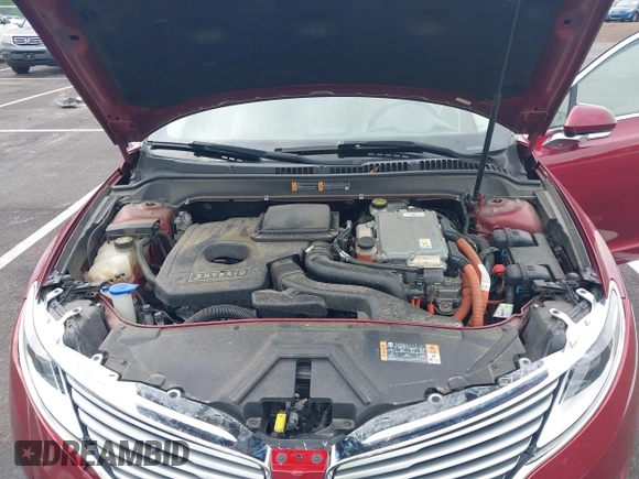 2015 Lincoln MKZ Hybrid with VIN 3LN6L2LU3FR602438, listed as a IAAI auction lot 42130400 with 115,317 mi miles. Bid and sale history available at carsss.com. Image 10.