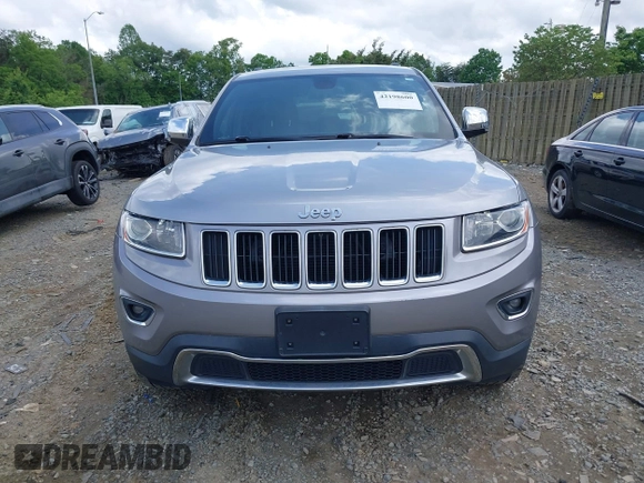 2014 Jeep Grand Cherokee Limited with VIN 1C4RJEBG0EC547674, listed as a IAAI auction lot 42198600 with 122,969 mi miles and . Bid and sale history available at DreamBid. Image 12.