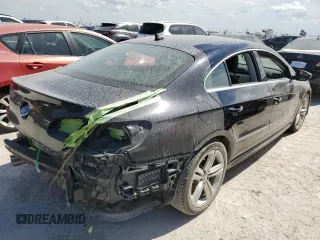 2015 Volkswagen CC R-Line with VIN WVWBN7AN5FE815481, listed as a Copart auction lot 74783724 with 0 mi miles and Salvage Title. Bid and sale history available at carsss.com. Image 3.