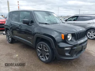 2021 Jeep Renegade Jeepster z VIN ZACNJDAB4MPM23154, wystawiony jako IAAI lot #41997306 z przebiegiem 35 209 mil mil oraz . Historia ofert i sprzedaży dostępna na DreamBid. Obrazek 1.