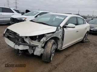 2013 Buick LaCrosse Premium 1 with VIN 1G4GF5E35DF221296, listed as a Copart auction lot 47666125 with 129,341 mi miles and Salvage Title. Bid and sale history available at carsss.com. Image 1.