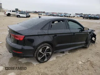 2020 Audi A3 Sedan S line Premium Plus with VIN WAUJEGFF3LA104892, listed as a Copart auction lot 82777233 with 83,297 mi miles. Bid and sale history available at carsss.com. Image 3.