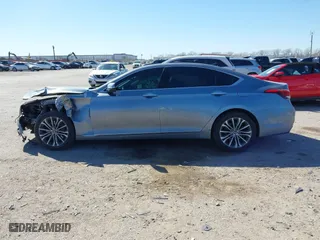2015 Hyundai Genesis 3.8L with VIN KMHGN4JEXFU046126, listed as a IAAI auction lot 41773732 with 1 mi miles. Bid and sale history available at carsss.com. Image 13.