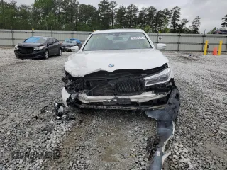 2018 BMW 7 Series 750i with VIN WBA7F0C53JGM22614, listed as a Copart auction lot 51787515 with Not Provided miles and Salvage Title. Bid and sale history available at carsss.com. Image 5.