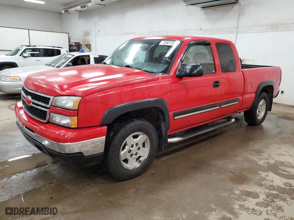 2007 Chevrolet Silverado 1500 Classic LT1 with VIN 1GCEK19Z37Z199235, listed as a Copart auction lot 75507294 with 0 mi miles and Clean Title. Bid and sale history available at carsss.com. Image 1.