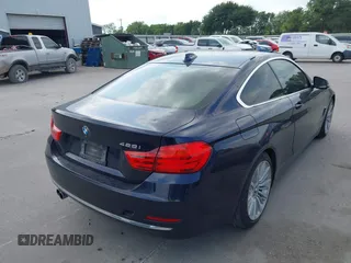 2015 BMW 4 Series 428i with VIN WBA3N3C5XFK234213, listed as a IAAI auction lot 42156861 with 60,324 mi miles and . Bid and sale history available at DreamBid. Image 4.
