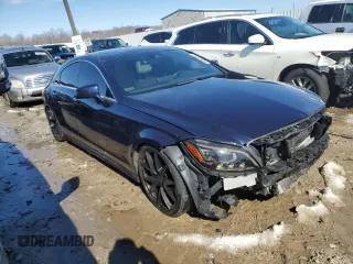 2017 Mercedes-Benz CLS with VIN WDDLJ9BB5HA195165, listed as a Copart auction lot 44381195 with 42,686 mi miles and Salvage Title. Bid and sale history available at carsss.com. Image 4.