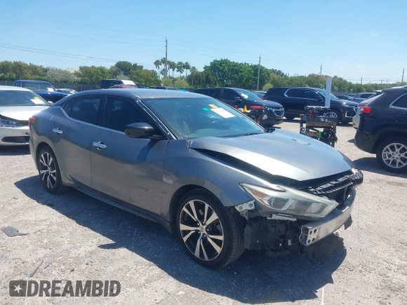 2016 Nissan Maxima SL with VIN 1N4AA6AP9GC901494, listed as a IAAI auction lot 42023106 with 160,581 mi miles and . Bid and sale history available at DreamBid. Image 1.