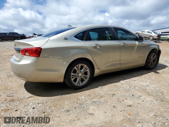2014 Chevrolet Impala LT with VIN 2G1115SL2E9171649, listed as a Copart auction lot 60970825 with 188,092 mi miles and Salvage title. Bid and sale history available at DreamBid. Image 3.