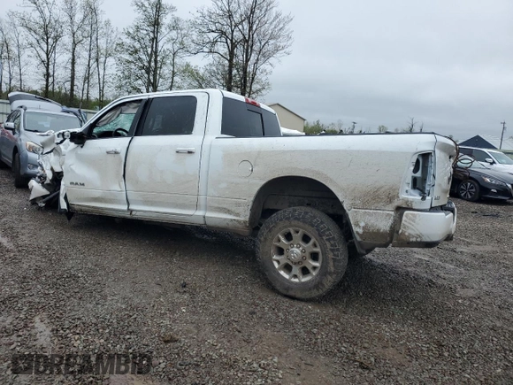 2023 Ram 2500 Laramie with VIN 3C6UR5FL3PG588625, listed as a Copart auction lot 55645065 with Not provided miles and Salvage title. Bid and sale history available at DreamBid. Image 2.