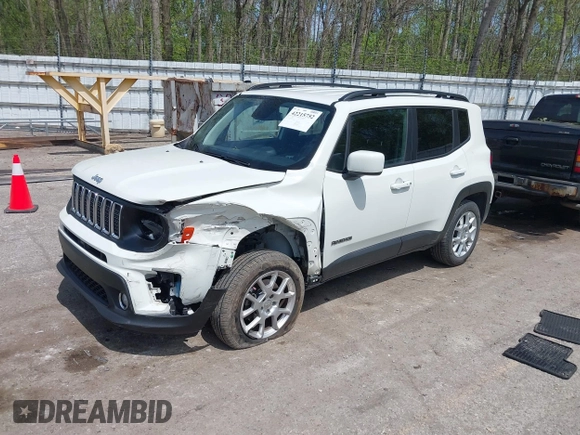 2019 Jeep Renegade Latitude with VIN ZACNJBBB6KPK81437, listed as a IAAI auction lot 42215752 with 142,963 mi miles and . Bid and sale history available at DreamBid. Image 17.