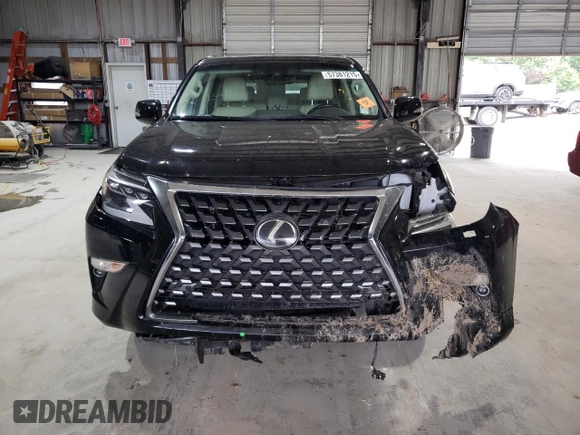 2021 Lexus GX 460 Premium with VIN JTJAM7BX3M5283883, listed as a Copart auction lot 57381215 with 31,520 mi miles and Salvage title. Bid and sale history available at DreamBid. Image 5.