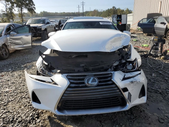 2020 Lexus IS with VIN JTHAA1D21L5106126, listed as a Copart auction lot 78893234 with NaN miles and Salvage Title. Bid and sale history available at carsss.com. Image 5.