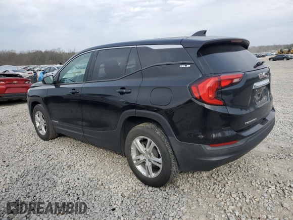 2019 GMC Terrain SLE with VIN 3GKALMEV1KL398112, listed as a Copart auction lot 47603035 with 77,132 mi miles and Salvage Title. Bid and sale history available at carsss.com. Image 2.