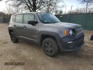 2020 Jeep Renegade Sport z VIN ZACNJBAB2LPL24142, wystawiony jako Copart lot #45908345 z przebiegiem 69 118 mil mil oraz Szkoda całkowita • Salvage title. Historia ofert i sprzedaży dostępna na DreamBid. Obrazek 4.