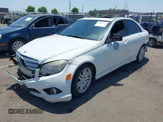 2009 Mercedes-Benz C 300 Sport with VIN WDDGF54X49R041277, listed as a IAAI auction lot 42413337 with 294,821 mi miles and . Bid and sale history available at DreamBid. Image 2.