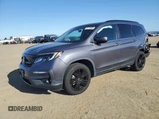 2022 Honda Pilot Special Edition with VIN 5FNYF6H26NB037072, listed as a Copart auction lot 57710365 with 42,645 mi miles and Salvage title. Bid and sale history available at DreamBid. Image 1.