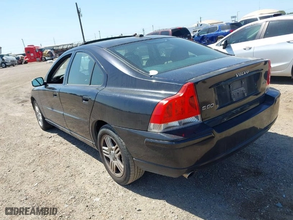2007 Volvo S60 2.5L Turbo with VIN YV1RS592572637591, listed as a IAAI auction lot 42003278 with 198,118 mi miles. Bid and sale history available at carsss.com. Image 3.