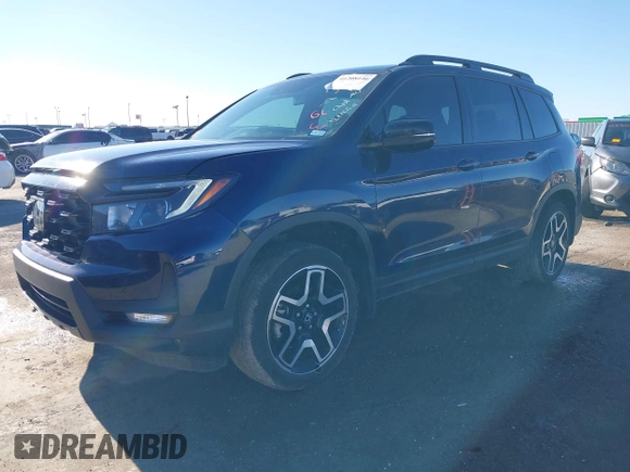 2023 Honda Passport Elite with VIN 5FNYF8H06PB012234, listed as a IAAI auction lot 41208146 with 38,491 mi miles and . Bid and sale history available at DreamBid. Image 17.