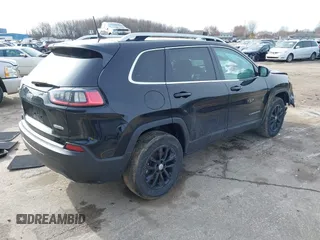 2021 Jeep Cherokee Latitude Lux with VIN 1C4PJMMX1MD216254, listed as a IAAI auction lot 41947214 with 35,445 mi miles and . Bid and sale history available at DreamBid. Image 4.