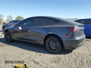 2025 Tesla Model 3 Long Range with VIN 5YJ3E1EA1SF878806, listed as a Copart auction lot 50427005 with 9,790 mi miles and Salvage Title. Bid and sale history available at DreamBid. Image 2.