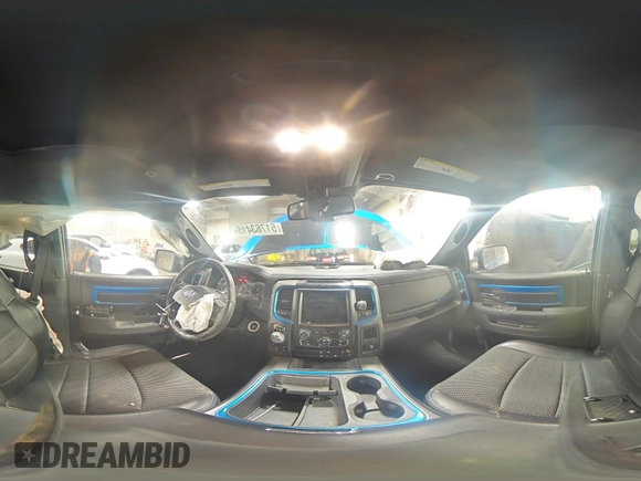 2018 Ram 1500 Night with VIN 1C6RR7MT9JS196060, listed as a Copart auction lot 51763415 with 63,398 mi miles and Salvage Title. Bid and sale history available at carsss.com. Image 15.