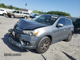 2018 Mitsubishi Outlander SEL with VIN JA4AP4AW1JU001625, listed as a Copart auction lot 53531915 with 227,043 mi miles and Salvage title. Bid and sale history available at DreamBid. Image 1.