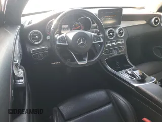 2018 Mercedes-Benz C 43 AMG with VIN WDDWJ6EB0JF663397, listed as a Copart auction lot 88901735 with 99,164 mi miles and Salvage Title. Bid and sale history available at DreamBid. Image 8.