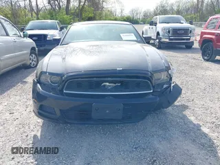 2013 Ford Mustang V6 with VIN 1ZVBP8AM7D5203672, listed as a IAAI auction lot 42104121 with 215,815 mi miles. Bid and sale history available at carsss.com. Image 13.