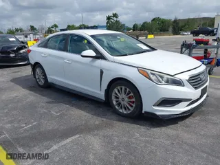 2016 Hyundai Sonata 2.4L SE with VIN 5NPE24AF9GH326418, listed as a IAAI auction lot 41918554 with 149,113 mi miles. Bid and sale history available at carsss.com. Image 1.