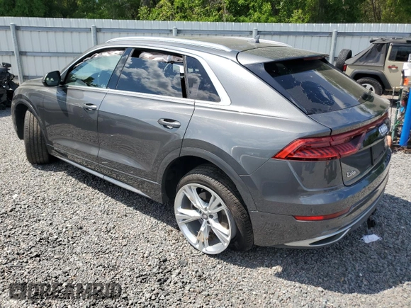 2019 Audi Q8 Premium Plus with VIN WA1BVAF19KD023606, listed as a Copart auction lot 50978295 with 0 mi miles and Non Repairable. Bid and sale history available at carsss.com. Image 2.