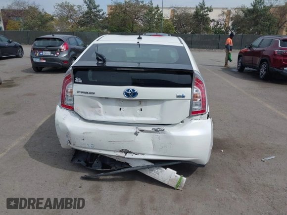 2012 Toyota Prius One z VIN JTDKN3DU4C5517527, wystawiony jako IAAI lot #41730738 z przebiegiem 146 069 mil mil oraz . Historia ofert i sprzedaży dostępna na DreamBid. Obrazek 16.