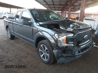 2020 Ford F-150 XL with VIN 1FTEX1CP0LFB54662, listed as a IAAI auction lot 42422200 with 150,803 mi miles and . Bid and sale history available at DreamBid. Image 1.