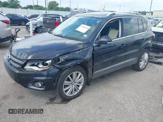 2016 Volkswagen Tiguan R-Line with VIN WVGAV7AX4GW602817, listed as a IAAI auction lot 42460344 with 124,612 mi miles and . Bid and sale history available at DreamBid. Image 17.