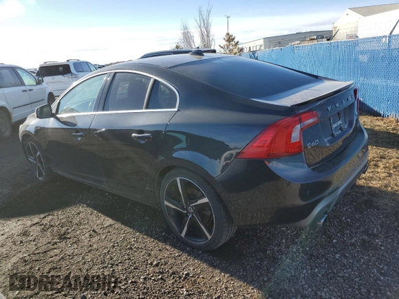2015 Volvo S60 T6 R-Design Platinum with VIN YV1902TS8F1345578, listed as a Copart auction lot 46535895 with 78,837 mi miles and Non Repairable. Bid and sale history available at carsss.com. Image 2.