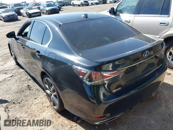 2017 Lexus GS with VIN JTHBZ1BL6HA009818, listed as a IAAI auction lot 42058206 with 137,711 mi miles. Bid and sale history available at carsss.com. Image 3.