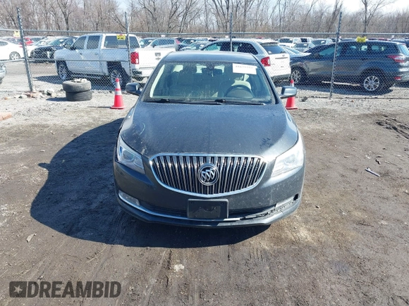 2014 Buick LaCrosse with VIN 1G4GA5GR4EF107825, listed as a IAAI auction lot 41675757 with 137,480 mi miles and . Bid and sale history available at DreamBid. Image 12.