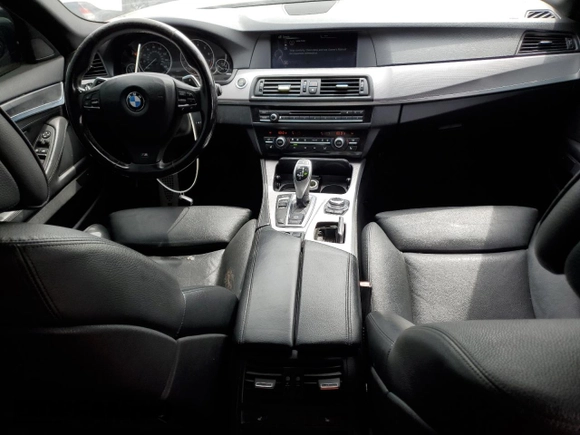 2013 BMW 5 Series 550i with VIN WBAFR9C57DDX80442, listed as a Copart auction lot 54935275 with 92,346 mi miles and Clean Title. Bid and sale history available at carsss.com. Image 8.