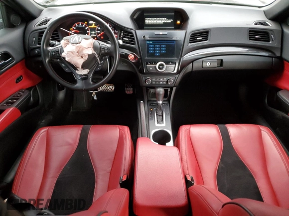2021 Acura ILX w/Premium/A-SPEC Package with VIN 19UDE2F83MA008591, listed as a Copart auction lot 49028615 with 41,806 mi miles and Salvage Title. Bid and sale history available at carsss.com. Image 8.